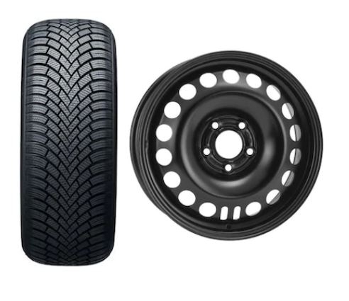 Roata completa Astra J 5x115 janta otel ALCAR 9327 6.5x16 + anvelopa Iarna Nexen Winguard SnowG 3 WH21 205/55R16 91H + Senzor presiune ALCAR